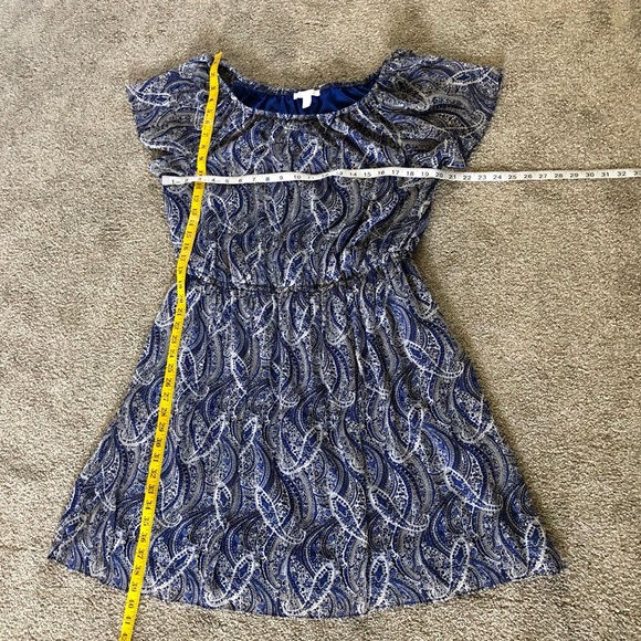 Westport Colorful Dress size 14 elastic neck and waist - Picture 4 of 10